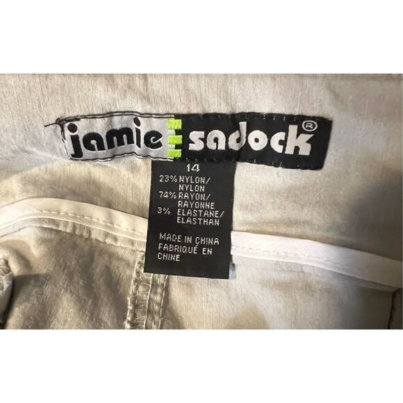 Jamie Sadock® Lt. Gray Airwear Lightweight Hybrid Capris S 14 - Picture 7 of 8